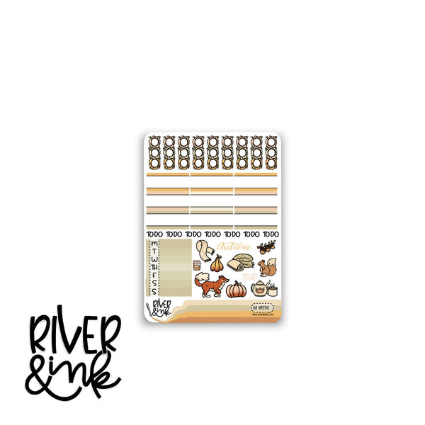 Autumn Awakens | Hobonichi Weeks Sticker Kit Planner Stickers
