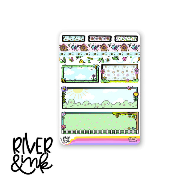 The Birds and The Bees | Journaling Stickers Kit