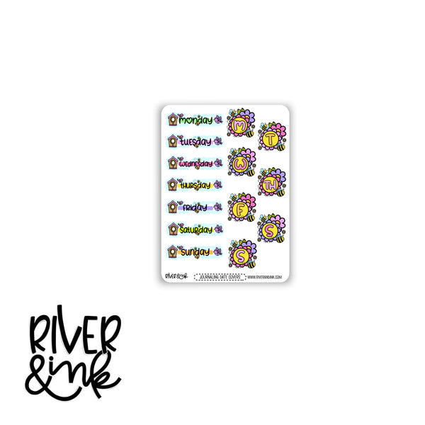 The Birds and The Bees | Journaling Stickers Kit