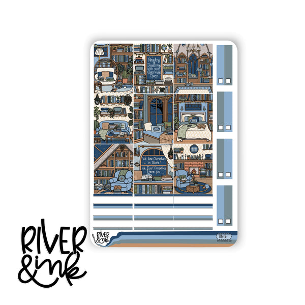 Book Nook | Hobonichi Cousin Planner Stickers Kit