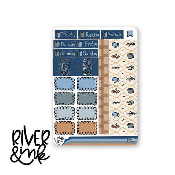 Book Nook | Hobonichi Cousin Planner Stickers Kit