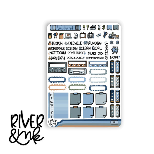 Book Nook | Hobonichi Cousin Planner Stickers Kit