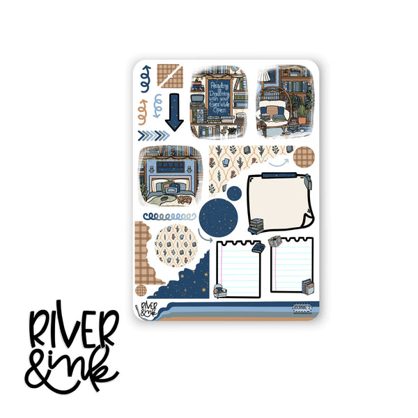 Book Nook | Journaling Stickers Kit