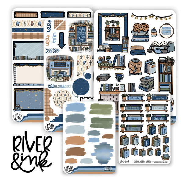 Book Nook | Journaling Stickers Kit