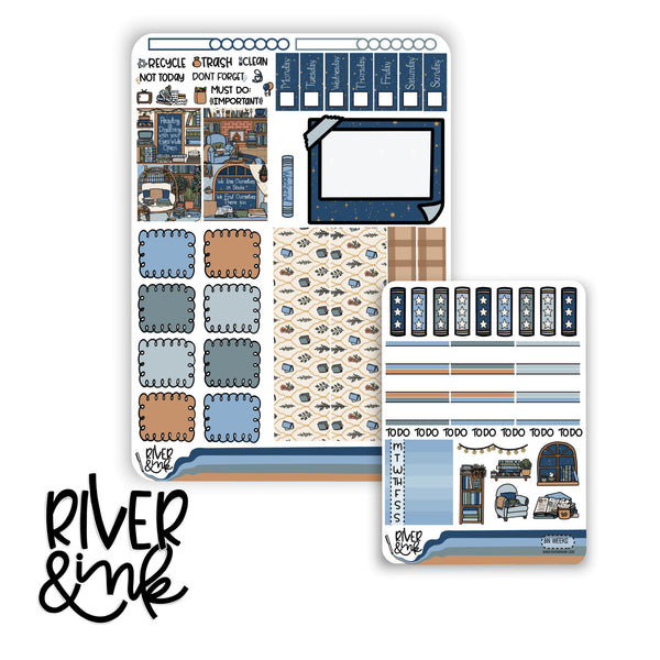 Book Nook | Hobonichi Weeks Sticker Kit Planner Stickers