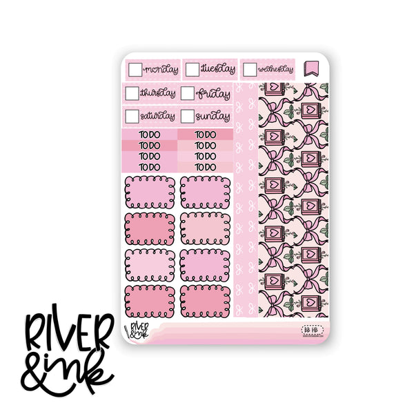 Books & Bows | Hobonichi Cousin Planner Stickers Kit