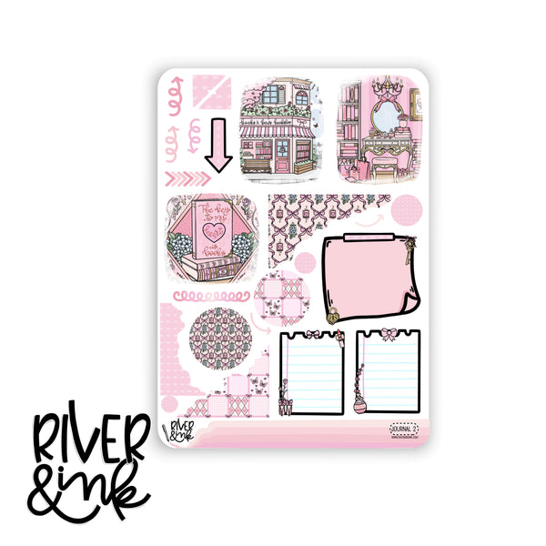 Books & Bows | Journaling Stickers Kit