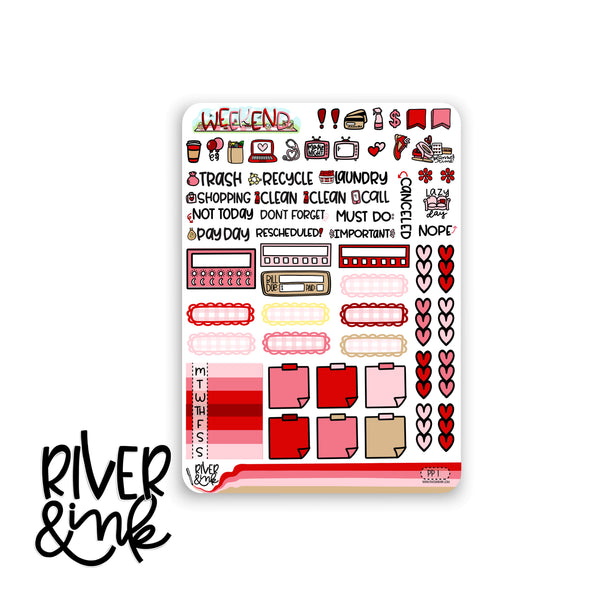 Picnic in the Park | Hobonichi Cousin Planner Stickers Kit