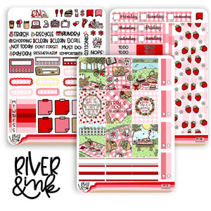 Picnic in the Park | Hobonichi Cousin Planner Stickers Kit