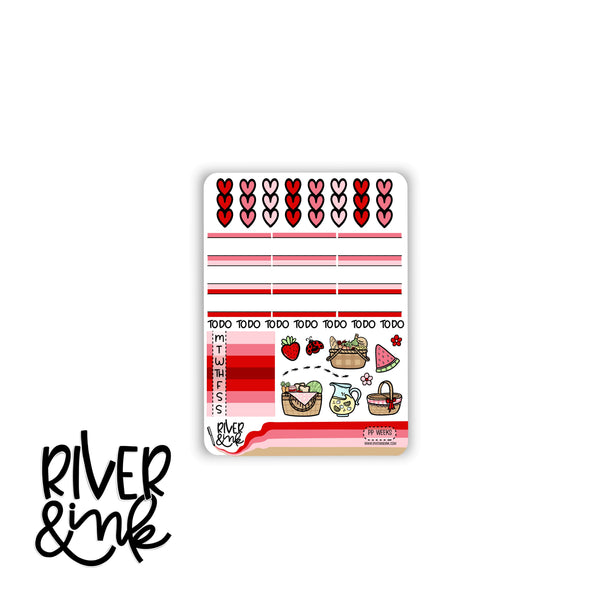 Picnic in the Park | Hobonichi Weeks Sticker Kit Planner Stickers