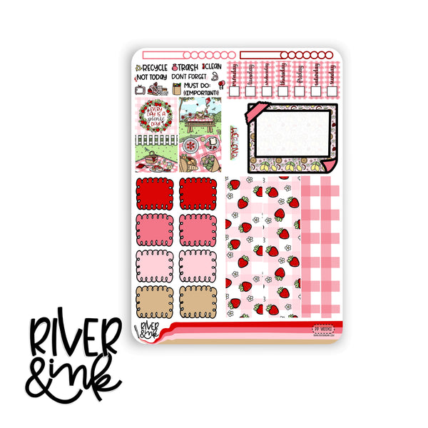 Picnic in the Park | Hobonichi Weeks Sticker Kit Planner Stickers