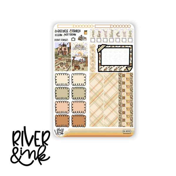 Autumn Awakens | Hobonichi Weeks Sticker Kit Planner Stickers