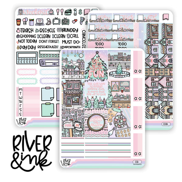 Christmas Cheer | Hobonichi Cousin Planner Stickers Kit