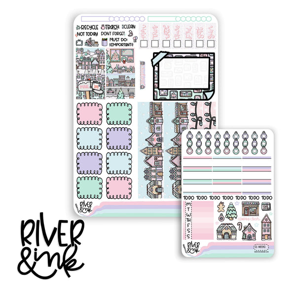 Christmas Cheer | Hobonichi Weeks Sticker Kit Planner Stickers