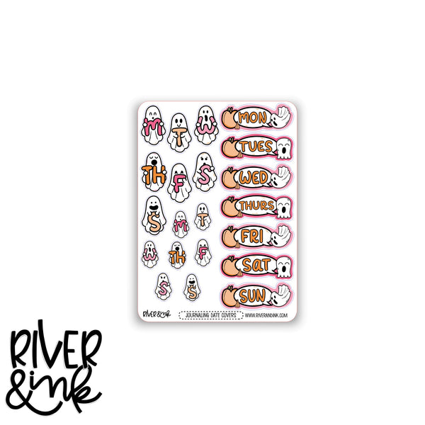Ghoul Squad Halloween | Journaling Stickers Kit