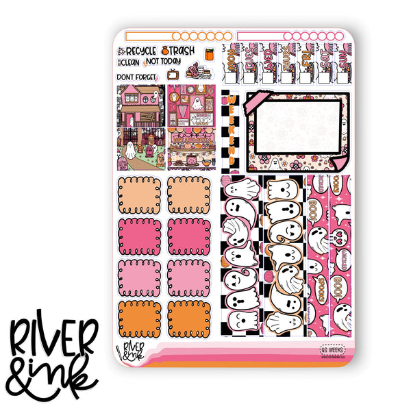 Ghoul Squad | Hobonichi Weeks Sticker Kit Planner Stickers