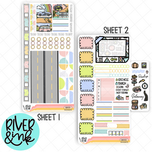 Getaway | Hobonichi Weeks Sticker Kit Planner Stickers