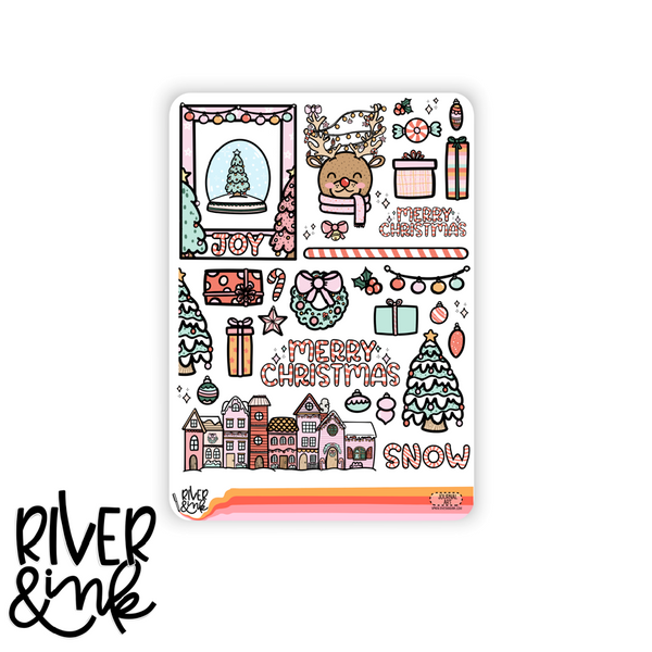 Holly Jolly | Journaling Stickers Kit