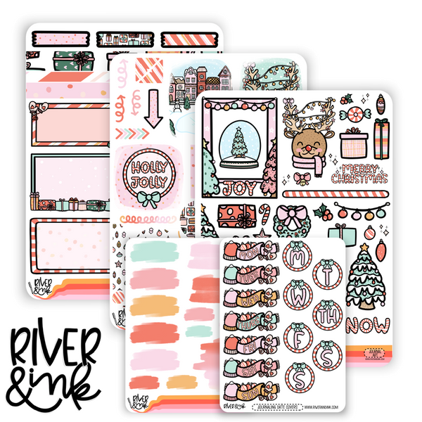 Holly Jolly | Journaling Stickers Kit