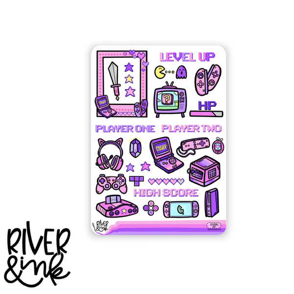 Level Up | Journaling Stickers Kit