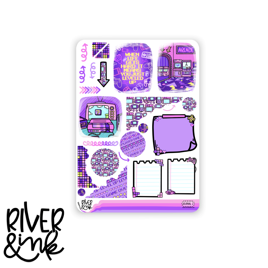 Magical Quest Fantasy Books  Journaling Stickers Kit – River & Ink