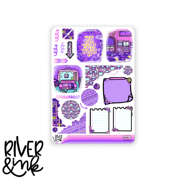 Level Up | Journaling Stickers Kit