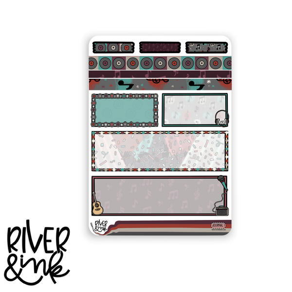 Magic of Music Concert | Journaling Stickers Kit