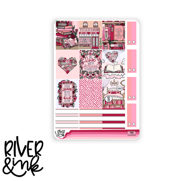 Romance Reader | Hobonichi Cousin Planner Stickers Kit