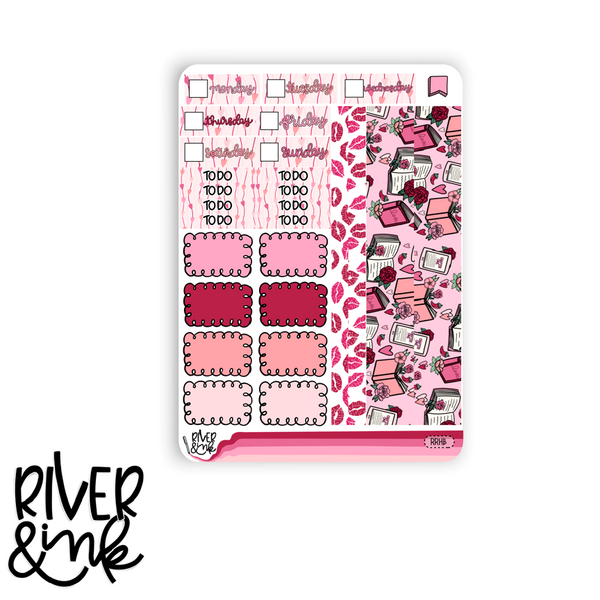 Romance Reader | Hobonichi Cousin Planner Stickers Kit