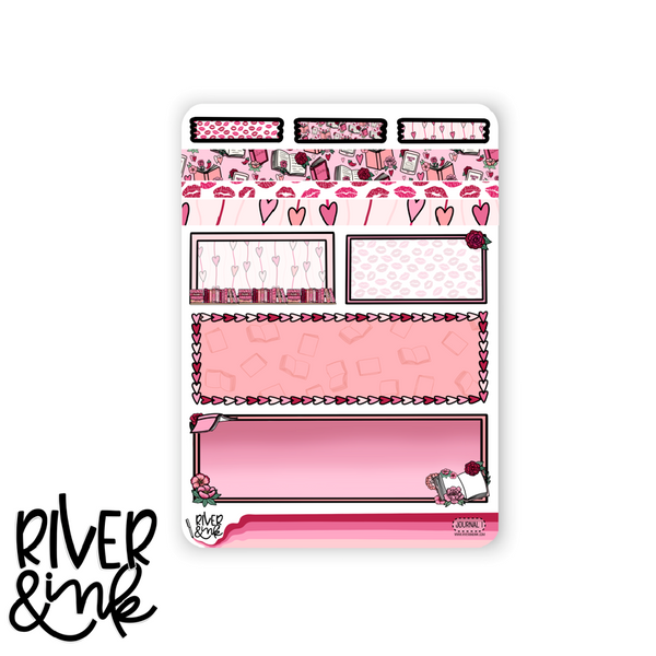 Romance Reader | Journaling Stickers Kit