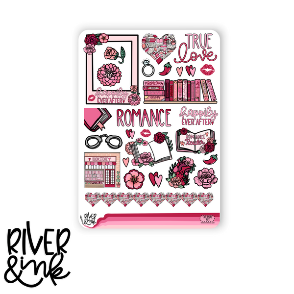 Romance Reader | Journaling Stickers Kit
