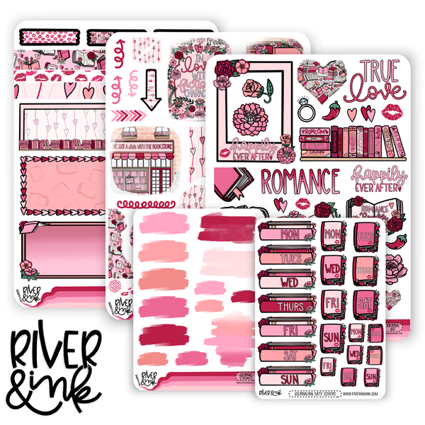 Romance Reader | Journaling Stickers Kit