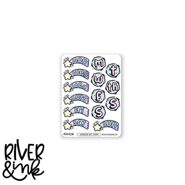 Space Age | Journaling Stickers Kit
