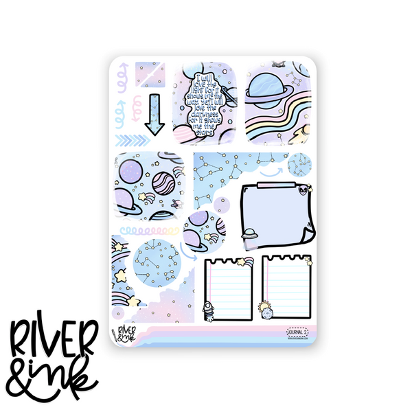 Space Age | Journaling Stickers Kit