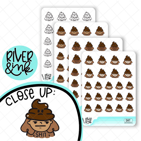 Sh*t River Girls Planner Characters | Hand Drawn Planner Stickers