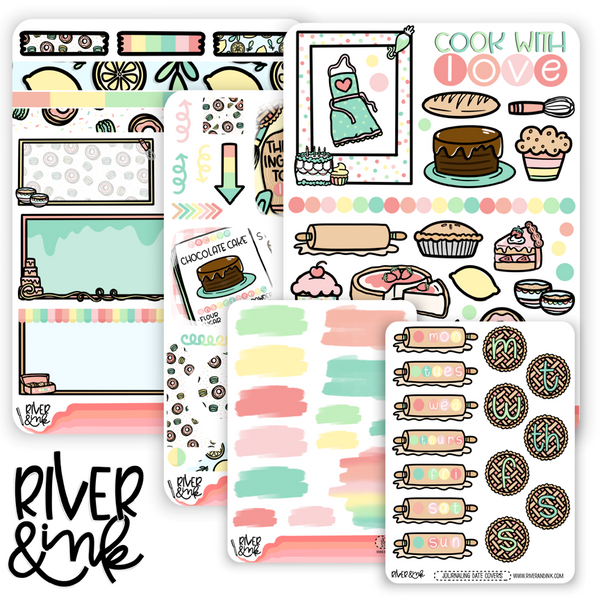 Bakers Dozen | Journaling Stickers Kit