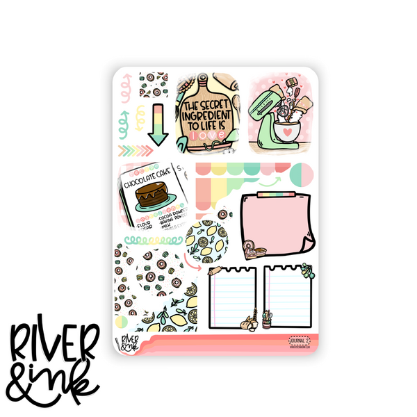 Bakers Dozen | Journaling Stickers Kit