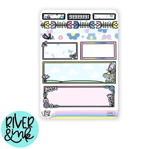 Butterfly Flutter | Journaling Stickers Kit