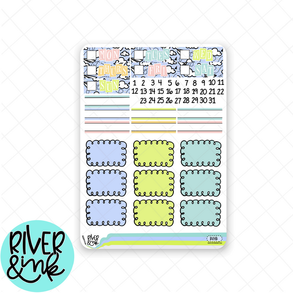 Bon Voyage | Weekly Vertical Planner Stickers Kit