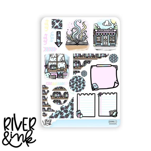 Bookworm | Journaling Stickers Kit