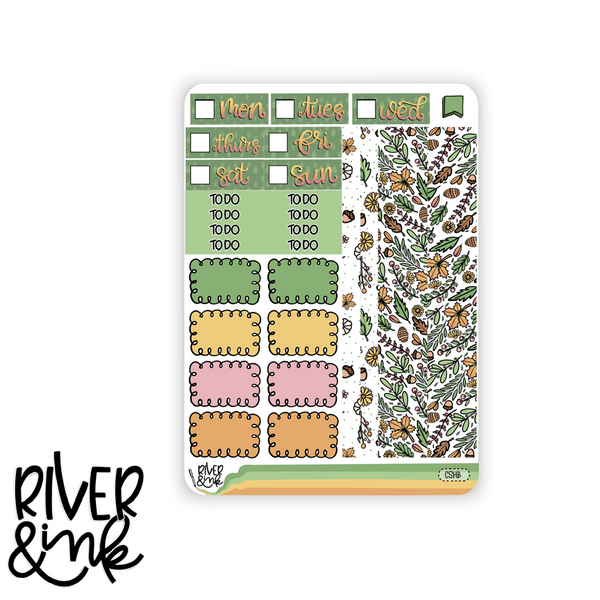 Changing Seasons | Hobonichi Cousin l Planner Stickers Kit