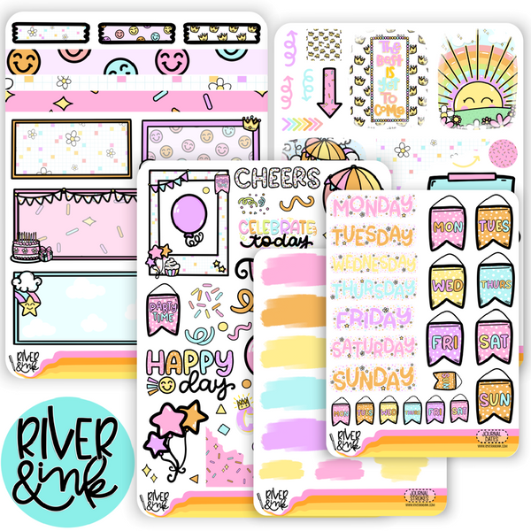 Celebrate Today | Journaling Stickers Kit