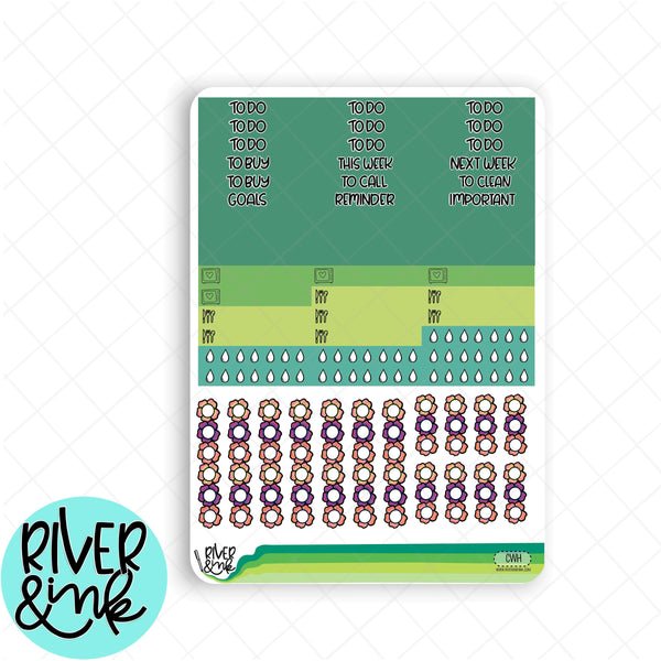 Call of the Wild | Weekly Vertical Planner Stickers Kit
