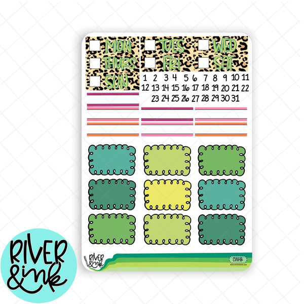 Call of the Wild | Weekly Vertical Planner Stickers Kit