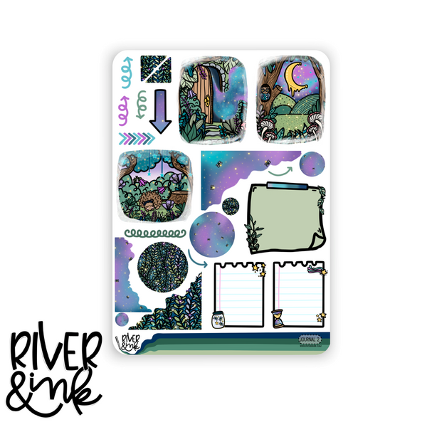 Enchanted Forest | Journaling Stickers Kit