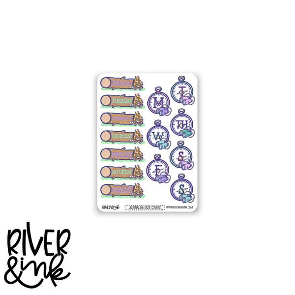 Happy Camper | Journaling Stickers Kit