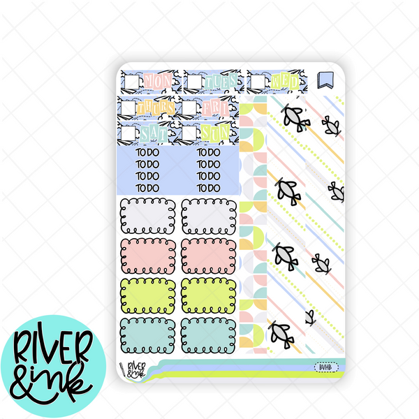Bon Voyage | Hobonichi Cousin l Planner Stickers Kit