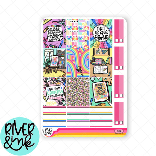 Make and Create | Hobonichi Cousin l Planner Stickers Kit