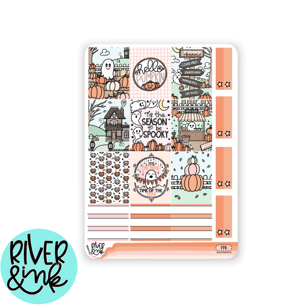 Pumpkin Patch | Hobonichi Cousin l Planner Stickers Kit