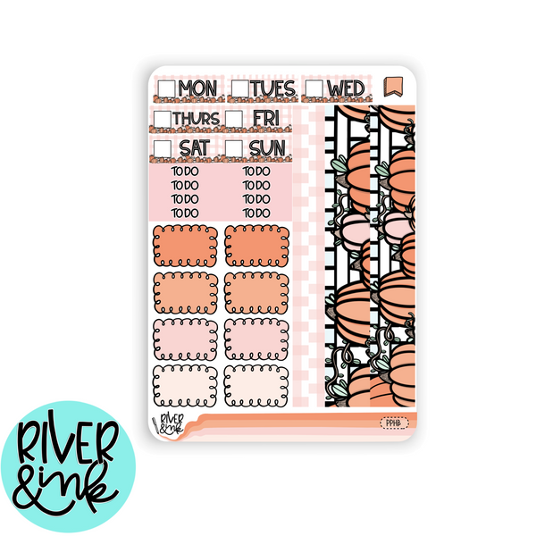 Pumpkin Patch | Hobonichi Cousin l Planner Stickers Kit